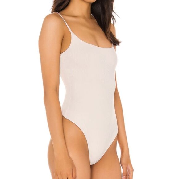 NWT Free People Basique Strappy Sleeveless Bodysuit In Ballet - Picture 8 of 11